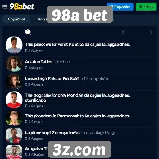 Opinião dos usuários sobre a 98a bet